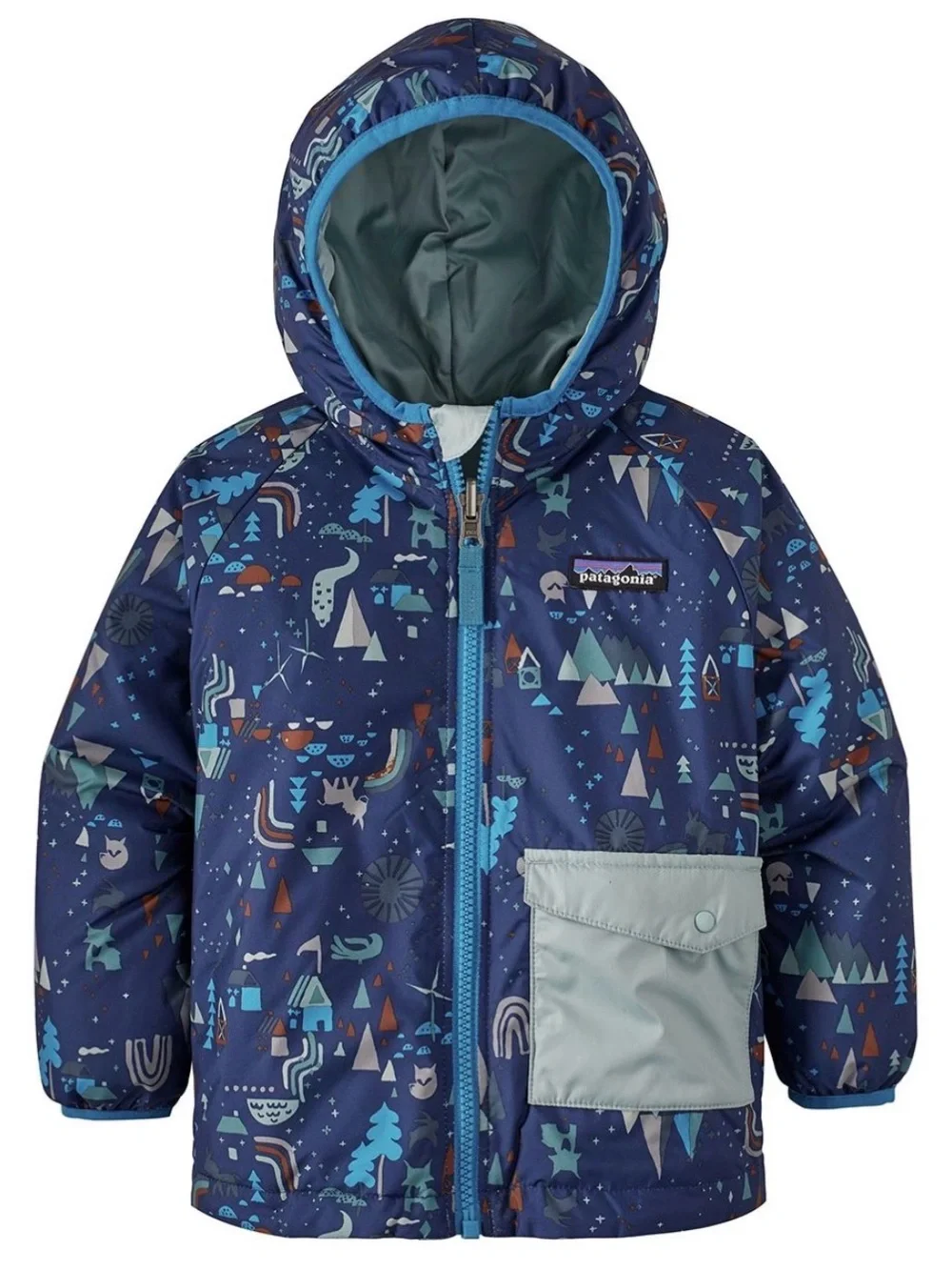 Patagonia Puff-Ball Reversible Jacket - Baby Boy Size: 6-12M